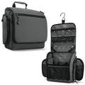 VENTURE 4TH Hanging Travel Toiletry Bag for Women & Men – Large Toiletry Organizer with 18 Compartments, Removable TSA Pouch, Travel Wash Bag for Toiletries, Makeup & Shaving Kit (Shadow Gray) - color: Shadow Gray