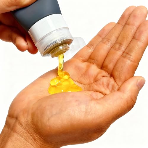 16-Piece Silicone Travel Bottles Set – TSA Approved Leakproof Toiletry Kit with Flat Easy-Squeeze Bottles, Pump & Spray, Waterproof Bag | 16-Piece Silicone Bottles Set,TSA Approved Leakproof,Easy-Squeeze Bottles,Come with Pump,Spray bottles and Waterproof