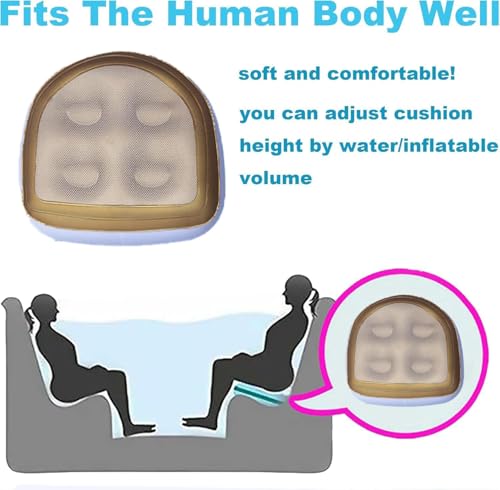 SPA Booster Seat,Spa&Hot Tub Seat with Non-Slip Suction Cups,Portable Fordable Bathtub Seat for Home/SPA/Travel/Business Trip, Gold - color: Gold
