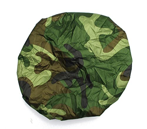 Camouflage Shower Cap for Men or Women for Regular hair or all Hair Lengths - color: Lila