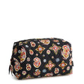 Vera Bradley Premium Cotton Large Cosmetic Makeup Bag - color: North Star Sky