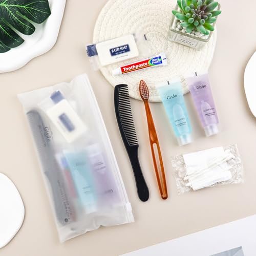 50-Pack Toiletry Kits - Personal Hygiene & Travel Kit for Men, Women & Charity - Disposable, Bulk Homeless Care Package Supplies - size: Pack of 50