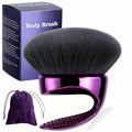 BS-MALL Extra-Large Multi-Purpose Body Brush – Luxury Travel-Friendly Self Tanning & Loose Powder Makeup Brush with Super Soft Bristles for Daily Use & Even Application