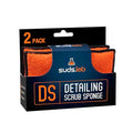 Suds Lab DS Microfiber Detailing Scrub Pad 2 Pack - Car Interior Cleaning & Detailing Microfiber Scrub Pads - Safe On Leather, Vinyl, Plastic, Etc. - size: Set of 2