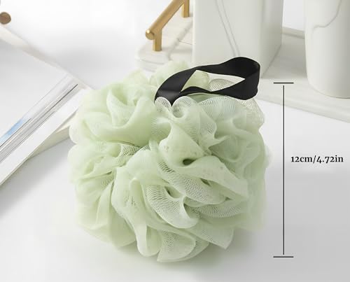 Loofah Sponges for Shower,Rainbow Family 8 Pack Loofahs - Blue, Pink, Purple, Orange, Light Green, Yellow, Peacock Green & Beige - color: Rainbow Family, size: 1 Count (Pack of 8)