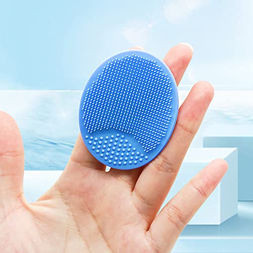 Baby Hair Brush, Cradle Cap Brush, Baby Hair Comb, Baby Hair Brush and Comb Set for Newborns & Toddlers, Baby Brush Soft Bristles, Ideal for Cradle Cap, Perfect Baby Registry Gift (Blue) - color: Blue