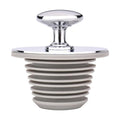 Bathtub Drain Stopper,Tub Silicone Stopper,Bathtub Drain Replacement Accessories,Suitable for Bathtubs,Sinks,Washbasin Drain Ooutlet Rubber Drain Stopper(Chrome) - color: Chrome Plating