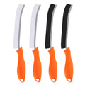TQRR Toilet Brush, 4Pcs Bathroom Cleaning Brush, Toilet Scrubber, Deep Toilet Bowl Brush with Hanging Hole, Multifunctional Gap Cleaning Brush, Bristles for Kitchen Sinks, Tub,Shower (4, Orange) - color: Orange