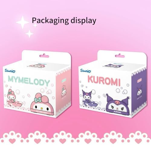 Kawaii Melody Soap Case Holder Container with Lid - Cute Soap Dish for Bathroom Accessories (Pink meldy) - color: Pink Meldy
