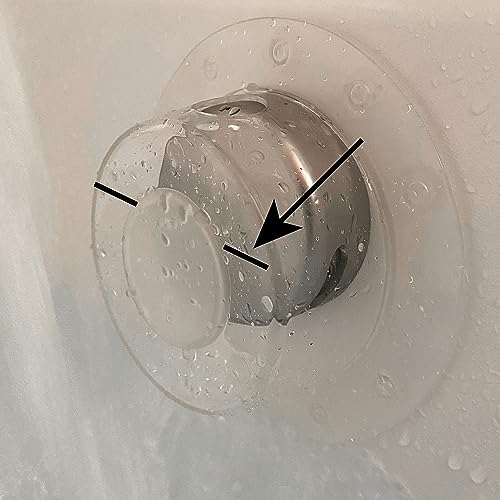 Bathtub Overflow Drain Cover for Fuller Baths, Bathroom Spa & Bath Accessories, Clear (12078)
