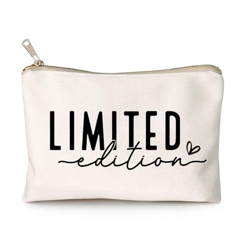 Limited Edition Makeup Bag Gift You Are Enough Cosmetic Bag Positive Quote Carry Bag Mental Health Positive Motivational Travel Bag Limited Edition Self Love Sister Pouch - color: Limited Edition