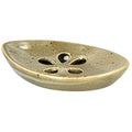 Ceramic Soap Dish with Self Draining Tray for Bar Soap, Bathroom, Kitchen (Frog Eggs) - color: Frog Eggs