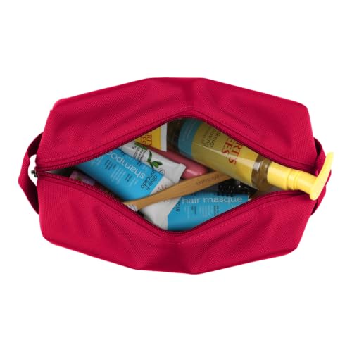 Carhartt Durable Travel Kit, Organize Essentials W/the Water Resistance Toiletry Bag, Industry Red (New Version) - color: Industry Red (New Version)