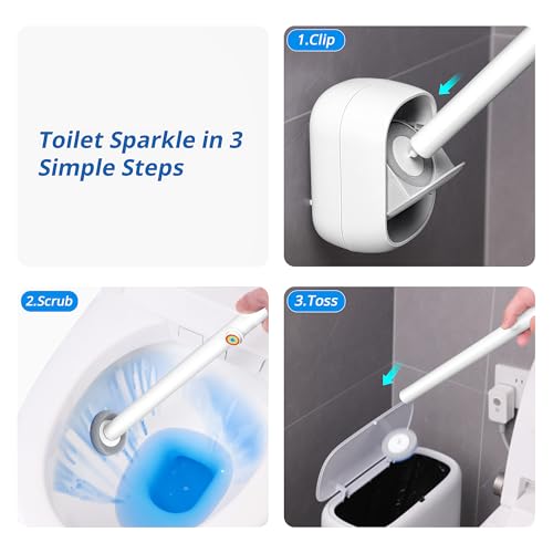 36 Count Disposable Toilet Brush Refill Pads - size: Refill Pads Only + 36 Refills
