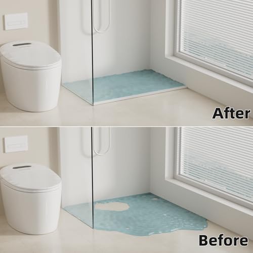 118 Inch Water Guard for Kitchen Sink，Silicone Rubber Kitchen Splash Guard, Corner Water Retaining Dam Strip for Countertop,Shower, Bathroom，Self Adhesive Caulk Seal Strip Edge Trim - color: White, style: 118 Inch