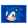 Sega Sonic The Hedgehog Gamer Kids Non Slip Poly Knit Plush Bathroom Mat Rug (Officially Licensed Product) By Franco - color: Sonic the Hedgehog