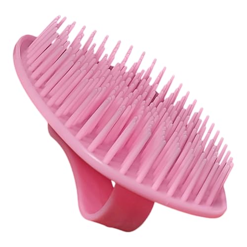 Detangler Hair Brush 2 Pack for Wet & Dry Hair (4×3 in) - Firm Bristle Shampoo Scalp Massage Brush for Shower - Pain-Free Detangling for Women, Men, Kids (Pink) - color: Pink
