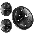 3 Pcs Garbage Disposal Splash Guard, Durable Rubber Material, 3.1-Inch Universal Fit for Splash Guard Sink Baffle Disposal Replacement Waste Food Disposal Part - color: 3PCS