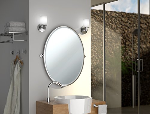 Gatco 1431C Modern Rectangle Base Freestanding Toilet Paper Holder, 21.25" Chrome with Weighted Base - color: Chrome, 21.25"h