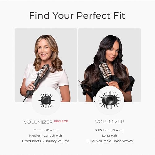 TYMO Hair Dryer Brush Blow Dryer Brush in One, 4 in 1 Ionic Hairdryer and Styler Volumizer with Oval Titanium Barrel, Hot Air Straightener for Smooth Frizz-Free Blowout, Gold, 2 Inch - color: Gold, size: 2 inches