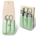 Manicure Kit Gifts for Women, Useful Nail Clipper Set, Christmas Small Gifts for Wife, Cute Stocking Stuffers for Teenage Daughter, Exquisite White Elephant Gifts for Adults (Green)