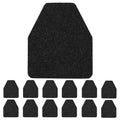 12Pcs Urinal Mats for Men Bathroom Commercial Urinal Floor Mats Urinal Pads for Mens Room Non Slip Splash Toilet Bulk Washable Disposable Large 17Inch x 20.5Inch - size: 12