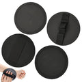 4 PCS Exfoliating Body Scrubber Set Painless Gentle Exfoliating Glove Wearable Rubber Body Scrubber Exfoliator Deep Cleansing Shower and Bath Tool (Straps, Fingers)