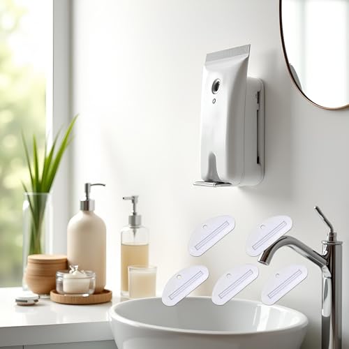 5Pcs White Toothpaste Squeezer, Plastic Toothpaste Tube Squeezer Dispenser, Toothpaste Clips for Saving Toothpaste, Tube Squeezers, Daily Living Tube Squeezing Aids, Toothpaste Squeezer