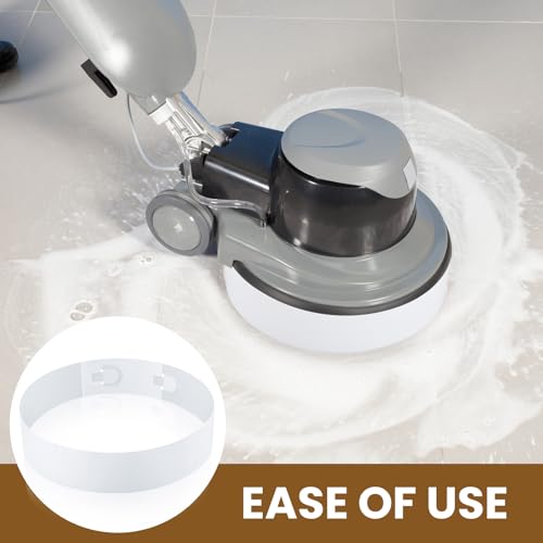 2 Pcs 96” Splash Guard for Floor Scrubbers Adjustable Splash Guard with Slots for Applicable Different Sizes Scrubbers, Stripping Floors Protect Walls
