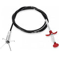 61 Inch Flexible Claw Drain Snake, Drain Clog Remover for Kitchen Bathroom Tub Toilet & Sewer Drain Cleaning - style: 61 IN