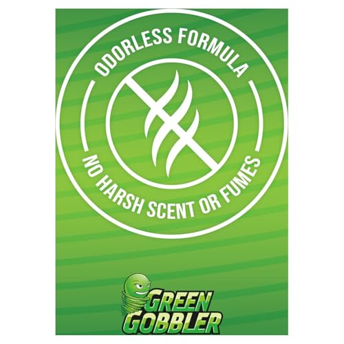 Green Gobbler Ultimate Main Drain Opener | Drain cleaner Hair Clog Remover | Works On Main Lines, Sinks, Tubs, Toilets, Showers, Kitchen Sinks | 64 fl. oz.