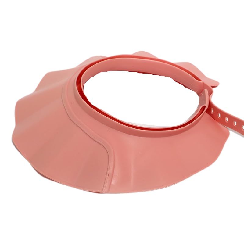 Shampoo Cap Shield Adjustable Waterproof Soft BPA Free Shower Cap Head Ear Eye Stretchable Hair Washing Shield for Hair Washing, Soft Eye & Ear Protection for Whole Family gifts