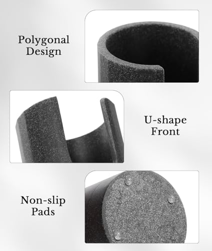 Luxspire Bathroom Cup Dispenser, 3oz Dixie Cup Dispenser, Resin Dixie Cup Holder, Disposable Paper Cup Holder for Bathroom, Cotton Pad Holder, Guest Bathroom Essentials, Gray - color: Gray, size: 3oz