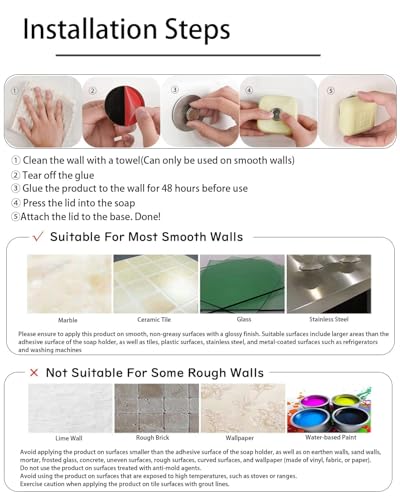 2Pcs Magnetic Soap Savers for Bar Soap, Stainless Steel Soap Holder for Shower Wall and Kitchen/Bathroom, Easy Clean, Self-Draining (Silver) - color: Silver(2 Pcs)