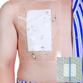 Waterproof Shower Protector Large Cover Shields for PICC Central Line Peritoneal Dialysis Chest Port Feeding Tube PD Catheter Accessories Bandages with Non-Stick Center Pad 12"x12"(Pack of 14) - size: 12 x 12" with Island Dressing (Pack of 14)