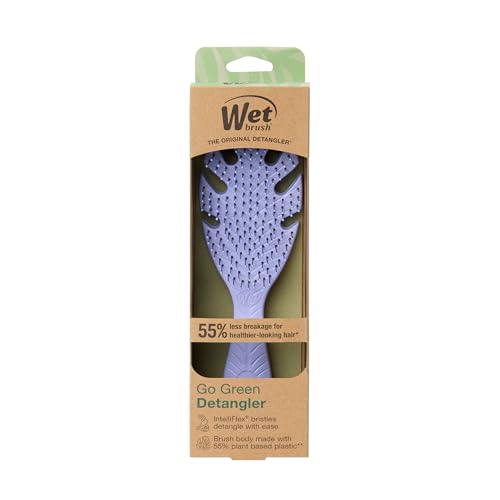 WetBrush Go Green Detangler Purple - color: Lavender, size: 1 Count (Pack of 1)