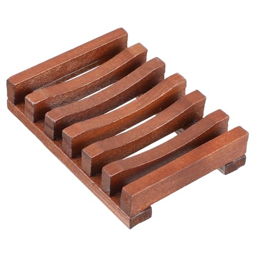Teak Soap Dish Wood Soap Holder for Shower Teak Wood By HTB Soaps Tray for Shower Kitchen Sink Sink Bathroom Bathtub Extend Soaps Life and Keep Dry