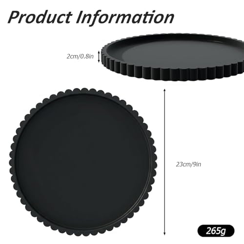 Silicone Bathroom Tray, Round Vanity Tray, 9-inch, Black, Storage Decorative Vanity Coffee Table Decor for Perfume