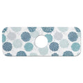 Faucet Fast Absorbent Pad - Green And Blue Chrysanthemum Drying Pad, Suitable For Kitchen, Bathroom, Island And Other Scenes - color: Green and blue chrysanthemum