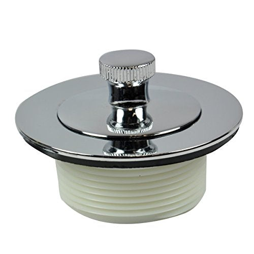 Danco Universal Lift and Turn Bath Drain Trim Kit with Overflow Plate, Chrome, (88966) - color: Chrome, size: 1 Pack