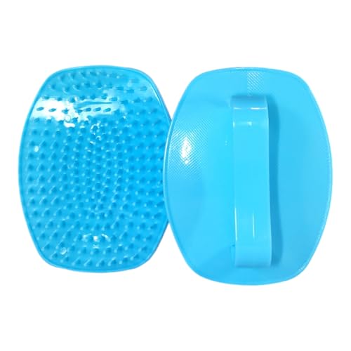 Detangler Hair Brush 2 Pack for Wet & Dry Hair (4×3 in) - Firm Bristle Shampoo Scalp Massage Brush for Shower - Pain-Free Detangling for Women, Men, Kids (Blue) - color: Blue