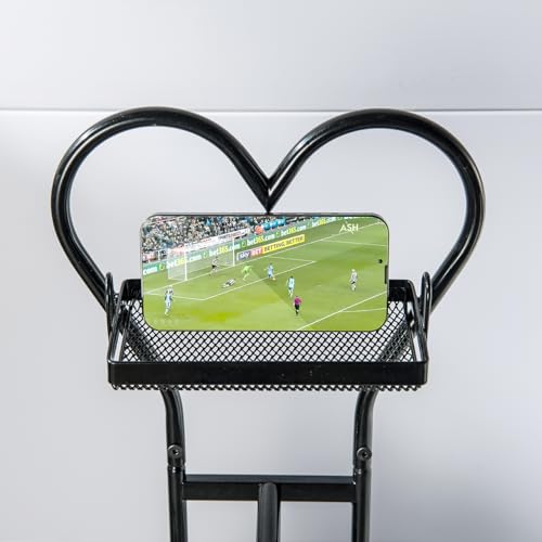 Freestanding Toilet Paper Holder, Drawer Style Storage Compartment, with Storage Shelf Reserve for Phone Tablet Magazine Bathroom Organizer (Black) - color: Black