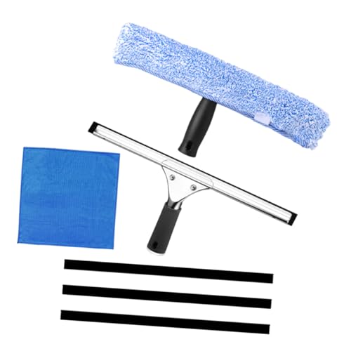 VALICLUD 1 Set Glass Wiper: Window Squeegee and Scrubber for Mirrors Windshields Bathroom Shower Doors - Window Cleaning Tools for Home Office Hotel