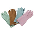 Reusable Latex Cleaning Gloves for Dishwashing 4-pair Set Waterproof Non-slip Kitchen Gloves for Household, Bathroom, Laundry Cleaning with Sturdy Wear-resistant Material, Size M