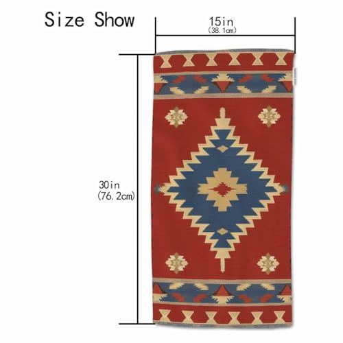 HGOD DESIGNS American Cotton Soft Bath Towels - Southwest American Chevron Style 15'x30' pack of 1 - color: Towel-36