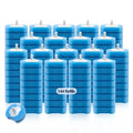 144 Count Disposable Toilet Brush Refills Compatible with Most Wands, Toilet Bowl Wand Refills-Blue Disposable Sponge Refill Heads Prefilled Cleaning Fluid for Bathroom Toilet Cleaning. - color: 144 Bluetoilet Brush Refills