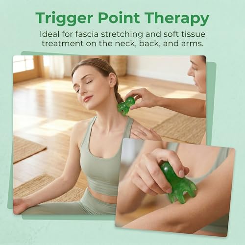 NIIIYTYB 2 PCS Head Scratcher Scalp Scraper Massager Spa Tools for Deep Relaxation at Home Spa Essentials Hair Hammer Tapping Green - color: Green