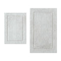Calvin Klein - Bath Rug Set, Soft & Absorbent Cotton Bath Mats, Modern Bathroom Essentials (Essence Silver Grey, 2-Piece) - color: Essence Silver Grey, size: 1'9" x 2'10" (Rectangular)