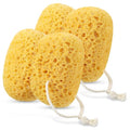 2Pcs Bath Sponge, 5.3 inch Curvy Exfoliating Foam Loofah, Large Shower Pouf Face Puff for Women, Men, Teenager Body Cleansing Supplies Sensitive Dry Skin - style: Classic