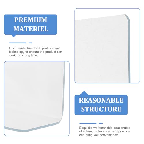 Alipis Shower Tub Water Splash Guard Splashproof Baffle for Bathroom Water Control Plastic Splash Guard for Bathtub Use Tub Protector for Splashing 11.81 X 7.00 X 1.96 in